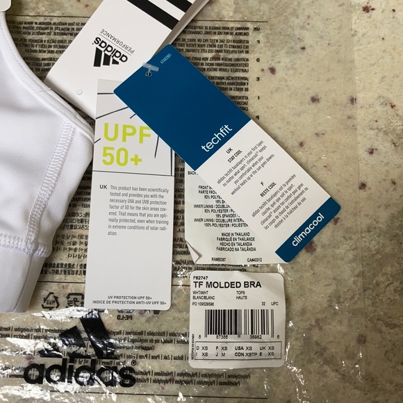 Adidas sports bra black medium support - Picture 6 of 7